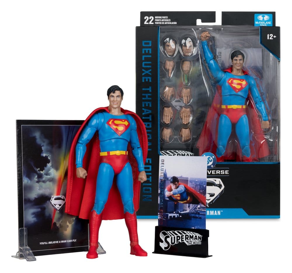Superman (1978) DC Multiverse Deluxe Theatrical Edition Action Figure Superman 19 cm
