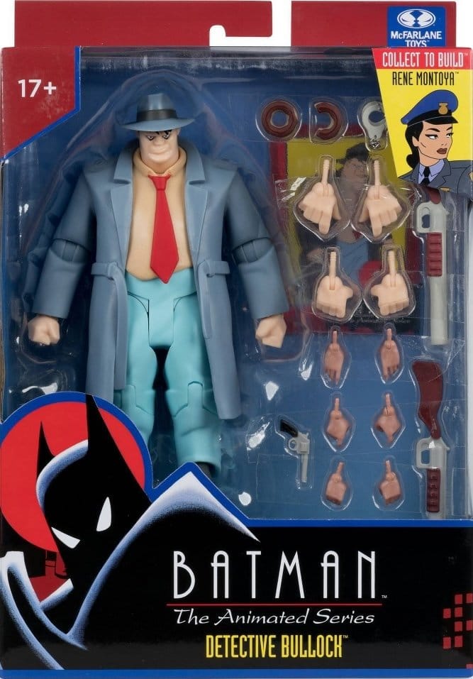 Batman: The Animated Series DC Direct Build-A-Figure Action Figure Detective Bullock 15 cm