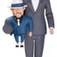 Batman: The Animated Series DC Direct Build-A Figure Action Figure Ventriloquist & Scarface 15 cm