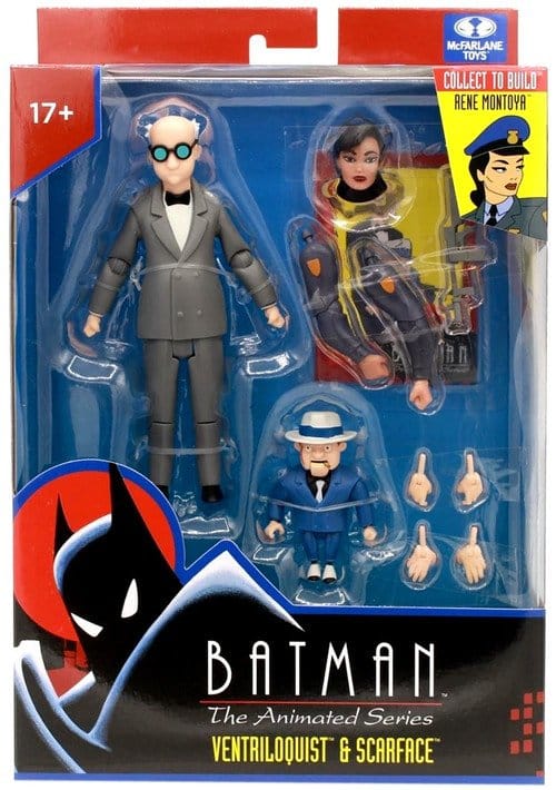 Batman: The Animated Series DC Direct Build-A Figure Action Figure Ventriloquist & Scarface 15 cm