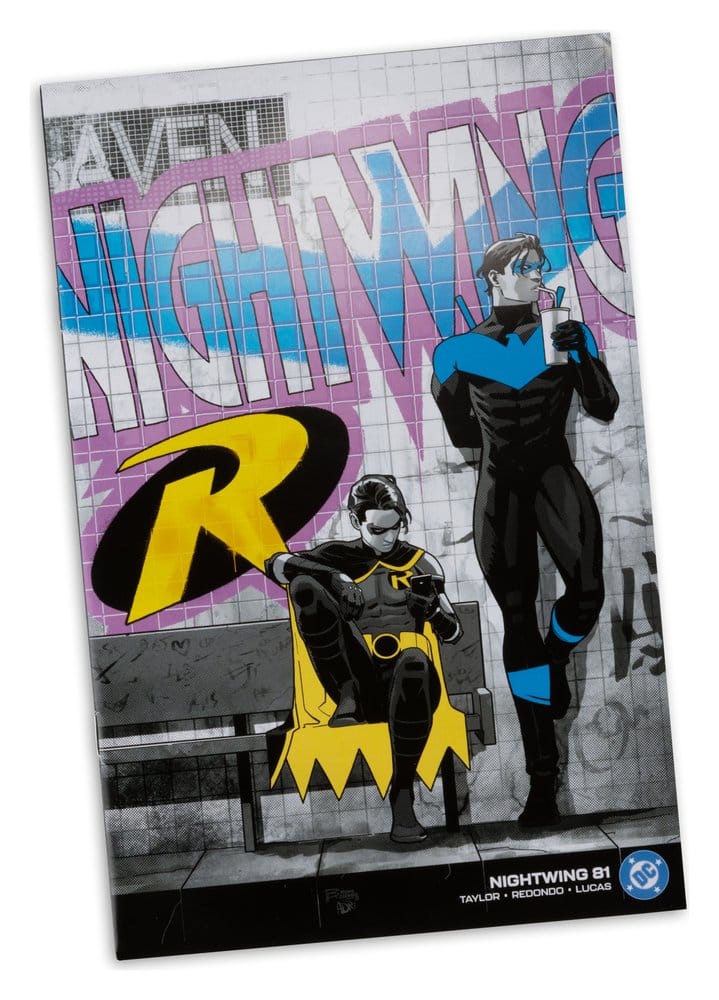 DC Direct Page Punchers Action Figure Robin Tim Drake (Nightwing #81) (Red Platinum Edition) 18 cm