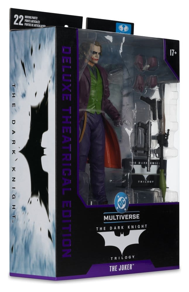 The Dark Knight DC Multiverse Deluxe Theatrical Edition Action Figure Joker 18 cm