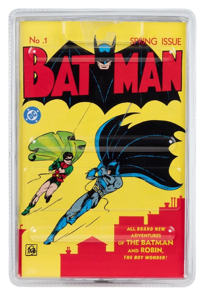 DC Direct Page Punchers Action Figure Robin Dick Grayson (Batman #1) (Red Platinum Edition) 14 cm