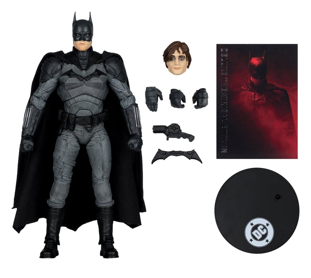 DC Multiverse Action Figure Batman (The Batman) Deluxe Theatrical Edition 18 cm