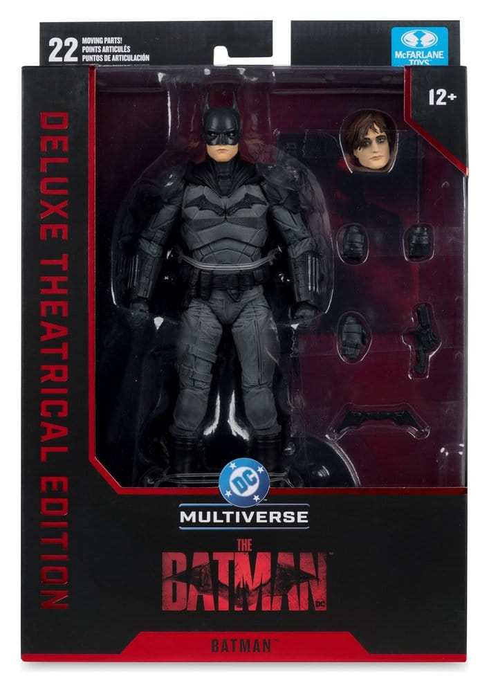 DC Multiverse Action Figure Batman (The Batman) Deluxe Theatrical Edition 18 cm