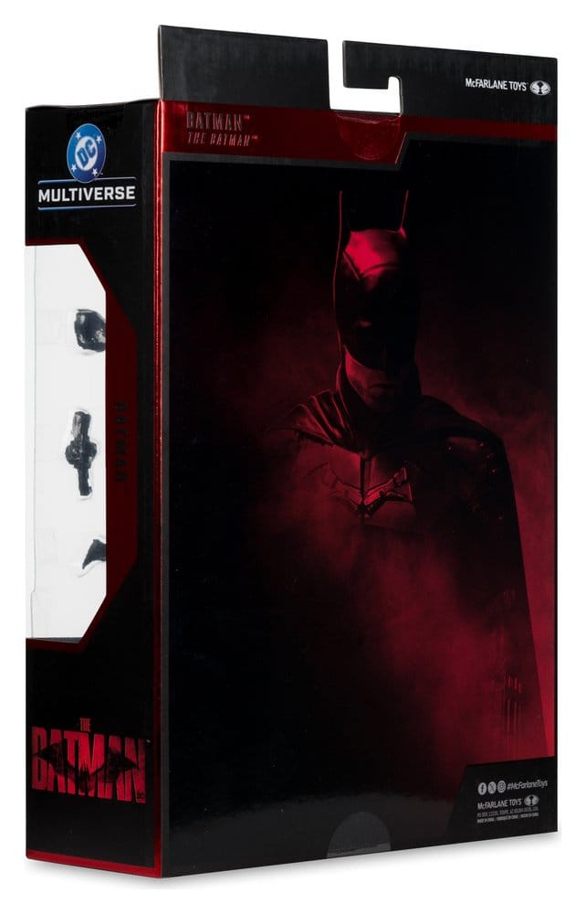 DC Multiverse Action Figure Batman (The Batman) Deluxe Theatrical Edition 18 cm