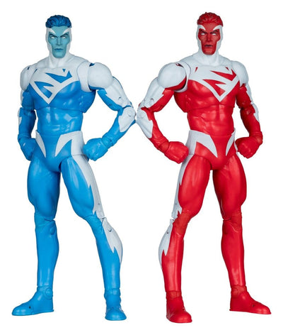 DC Multiverse Action Figures 2-Pack Superman Blue vs. Superman Red (Gold Label) 18 cm