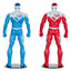 DC Multiverse Action Figures 2-Pack Superman Blue vs. Superman Red (Gold Label) 18 cm