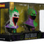 Batman DC Direct Mini Replica 1/3  2-pack Batman Cowls Hush & Knightfall (Jokerized) (Gold Label) 18 cm
