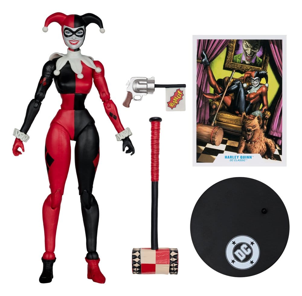 DC Multiverse Action Figure Harley Quinn (DC Classic) (Gold Label) 18 cm