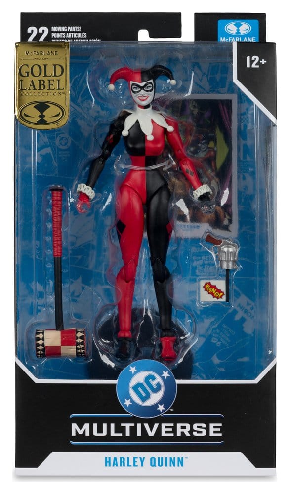 DC Multiverse Action Figure Harley Quinn (DC Classic) (Gold Label) 18 cm