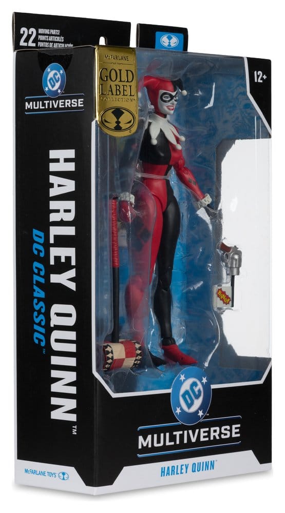 DC Multiverse Action Figure Harley Quinn (DC Classic) (Gold Label) 18 cm