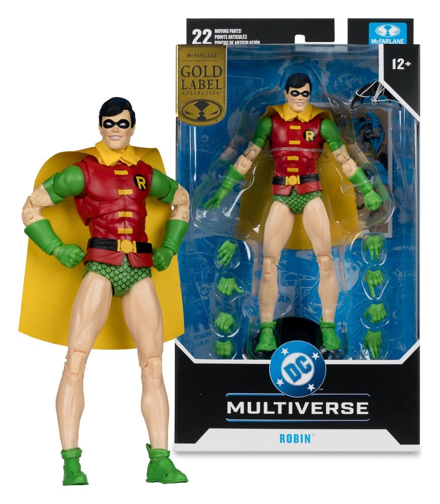DC Multiverse Action Figure Robin (Silver Age) (Gold Label) 17 cm