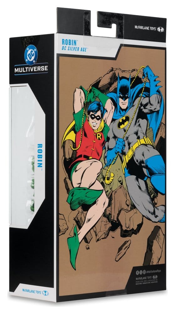 DC Multiverse Action Figure Robin (Silver Age) (Gold Label) 17 cm