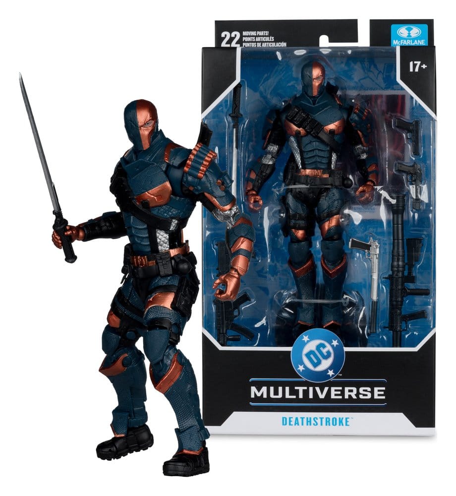 Arkham Origins DC Multiverse Action Figure Deathstroke 19 cm