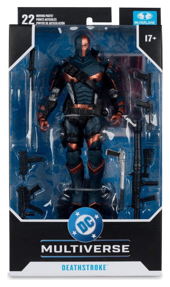 Arkham Origins DC Multiverse Action Figure Deathstroke 19 cm