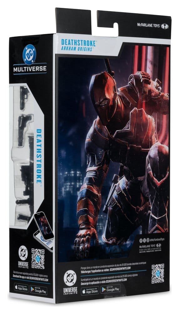 Arkham Origins DC Multiverse Action Figure Deathstroke 19 cm