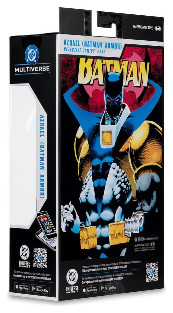 DC Multiverse Action Figure Azrael Batman Armor (Detective Comics #667) 19 cm