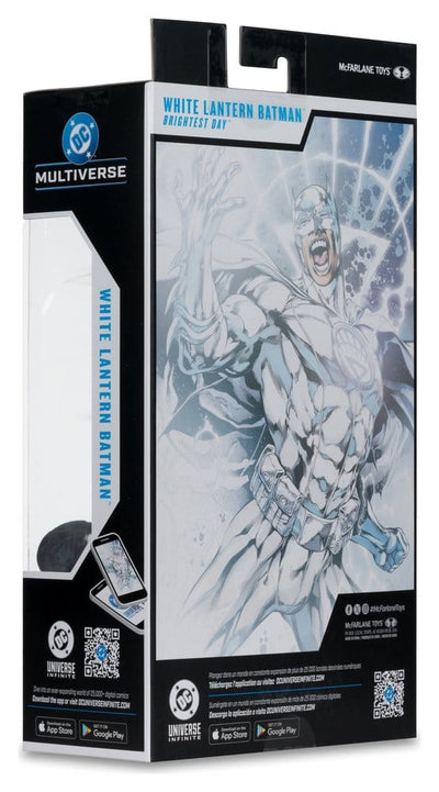 DC Multiverse Action Figure White Lantern Batman (Brightest Day) (Red Platinum Edition) 18 cm