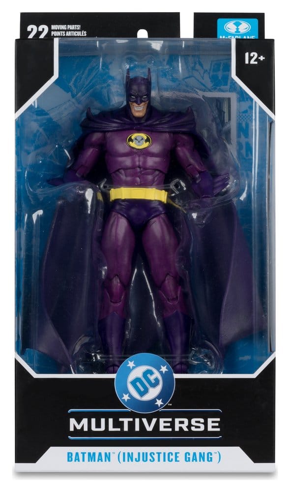 DC Multiverse Action Figure Batman (Injustice Gang) (JLA: Rock of Ages) (Red Platinum Edtion) 18 cm