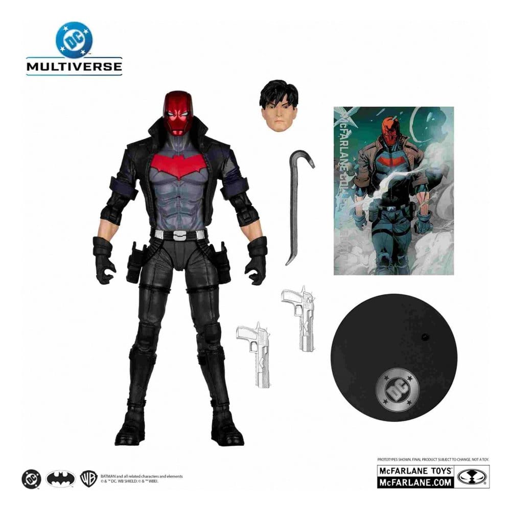 DC Multiverse McFarlane Collector Edition Deluxe Action Figure Red Hood (Under the Red Hood) (Gold Label) 18 cm
