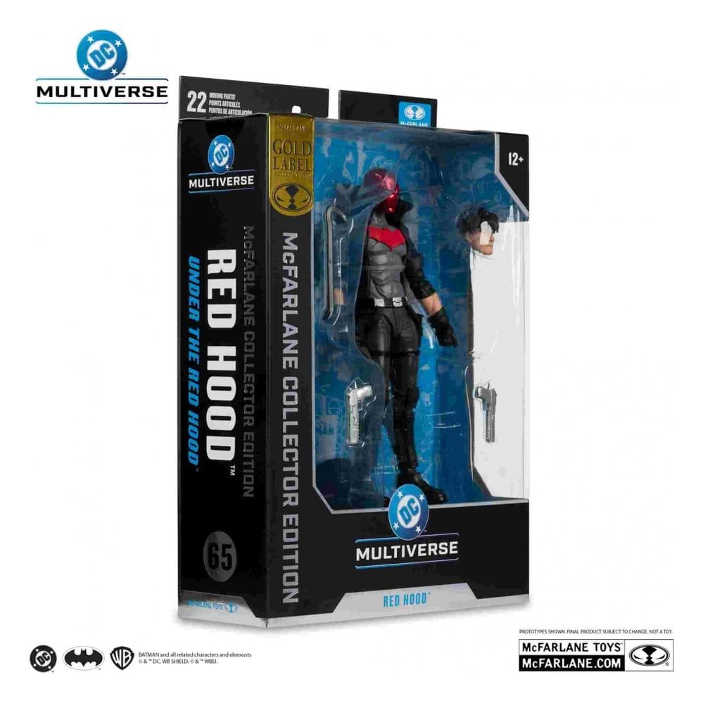 DC Multiverse McFarlane Collector Edition Deluxe Action Figure Red Hood (Under the Red Hood) (Gold Label) 18 cm