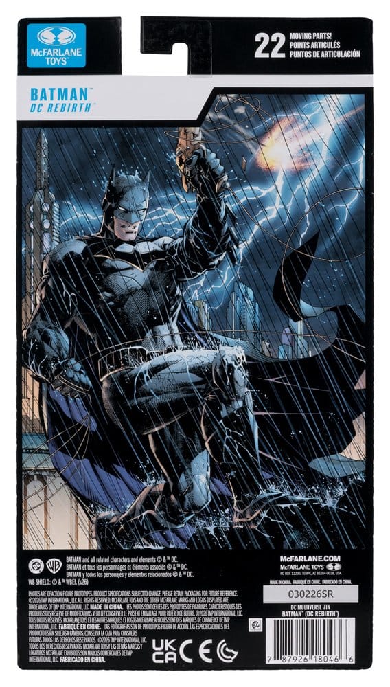 DC Multiverse Action Figure Batman (DC Rebirth) 18 cm - Damaged packaging