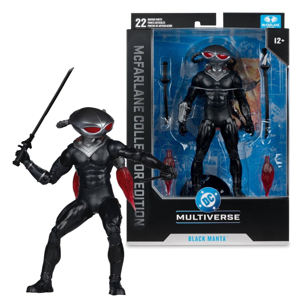 DC Multiverse McFarlane Collector Edition Action Figure Black Manta (DC Classic #68) 18 cm