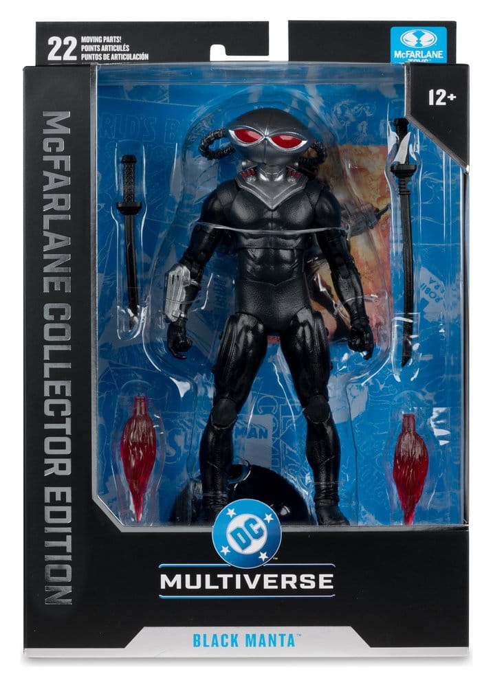 DC Multiverse McFarlane Collector Edition Action Figure Black Manta (DC Classic #68) 18 cm