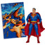 DC Direct Page Punchers Action Figure Superman (Justice #1) (Red Platinum Edition) 19 cm