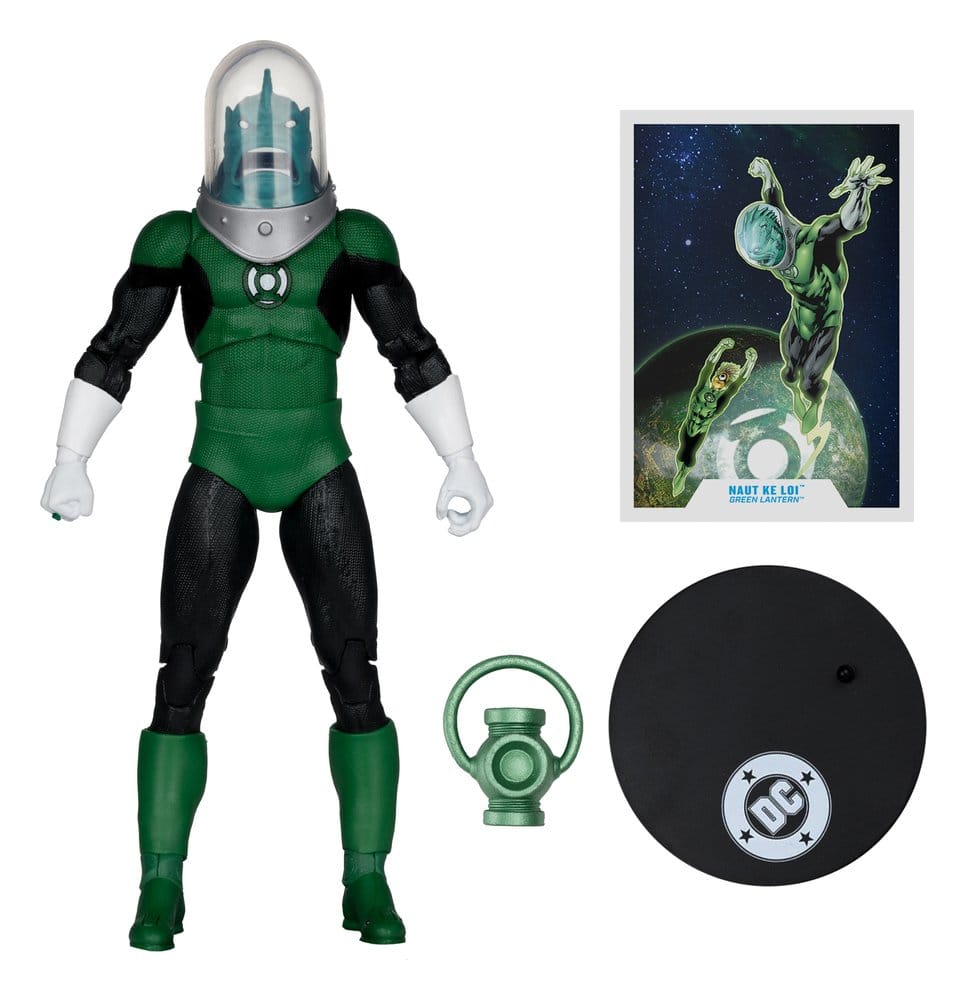 Green Lantern DC Multiverse Action Figure Naut Ke Loi 19 cm