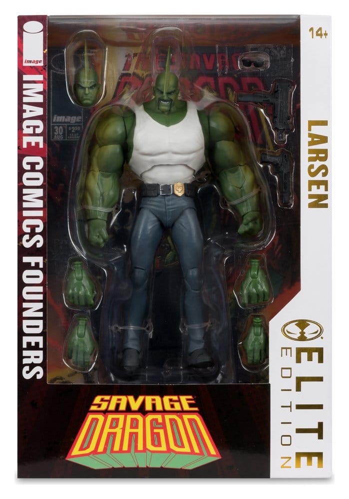 Savage Dragon Image Comics Founders Series McFarlane Elite Edition Action Figure Dragon 20 cm
