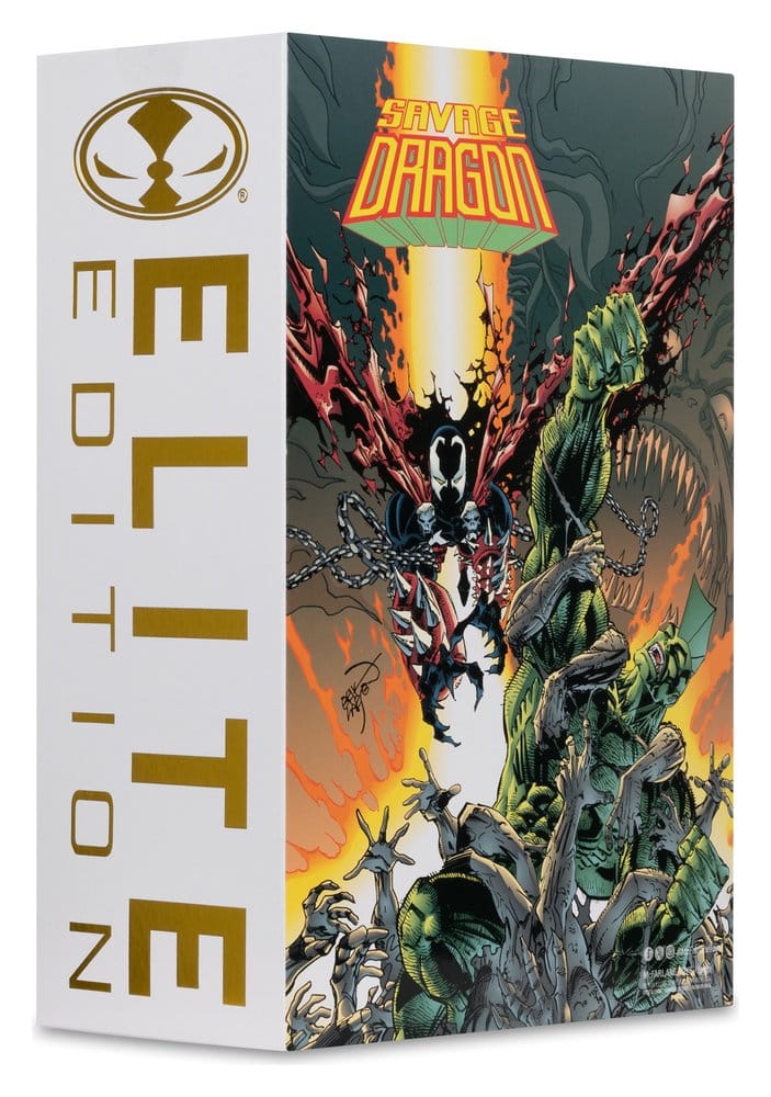 Savage Dragon Image Comics Founders Series McFarlane Elite Edition Action Figure Dragon 20 cm