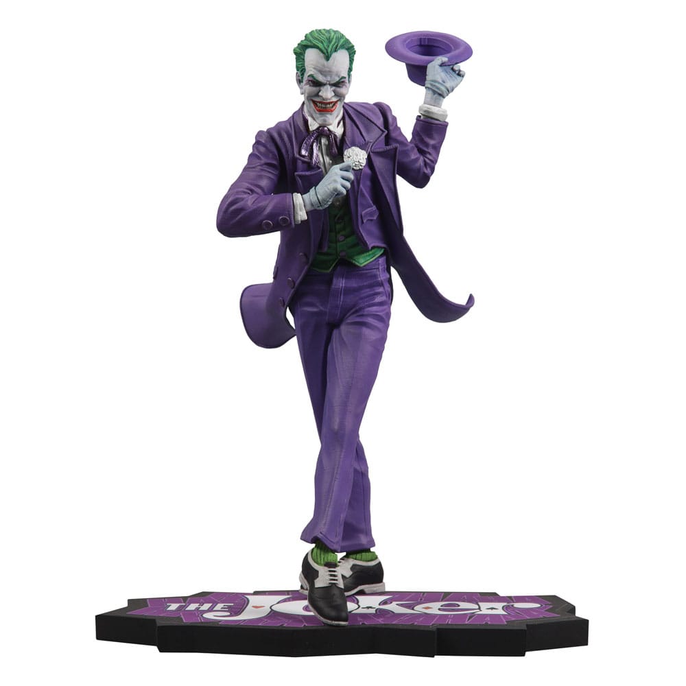 DC Direct  Statue 1/10 The Joker: Purple Craze - The Joker by Alex Ross 19 cm