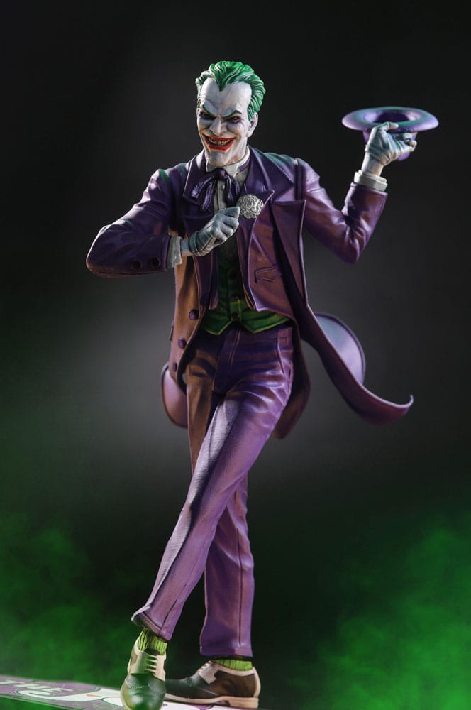 DC Direct Resin Statue 1/10 The Joker: Purple Craze - The Joker by Alex Ross 19 cm