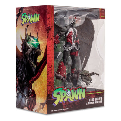 Spawn Megafig Action Figure King Spawn with Wings and Minions 30 cm