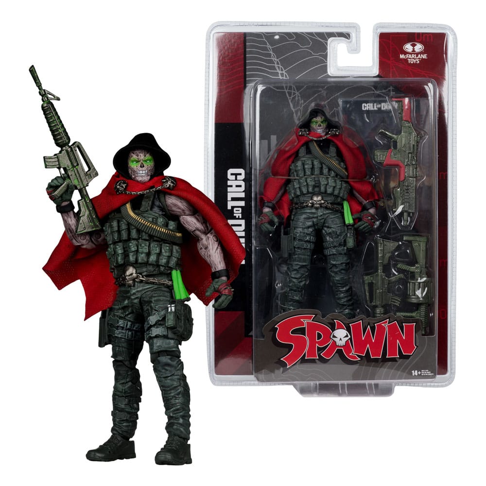 Call of Duty Action Figure Burned Spawn 18 cm