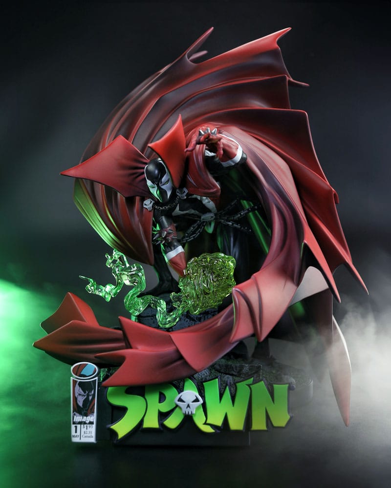 Spawn Statue 1/10 Spawn #1 (Black White & Red All Over) 24 cm