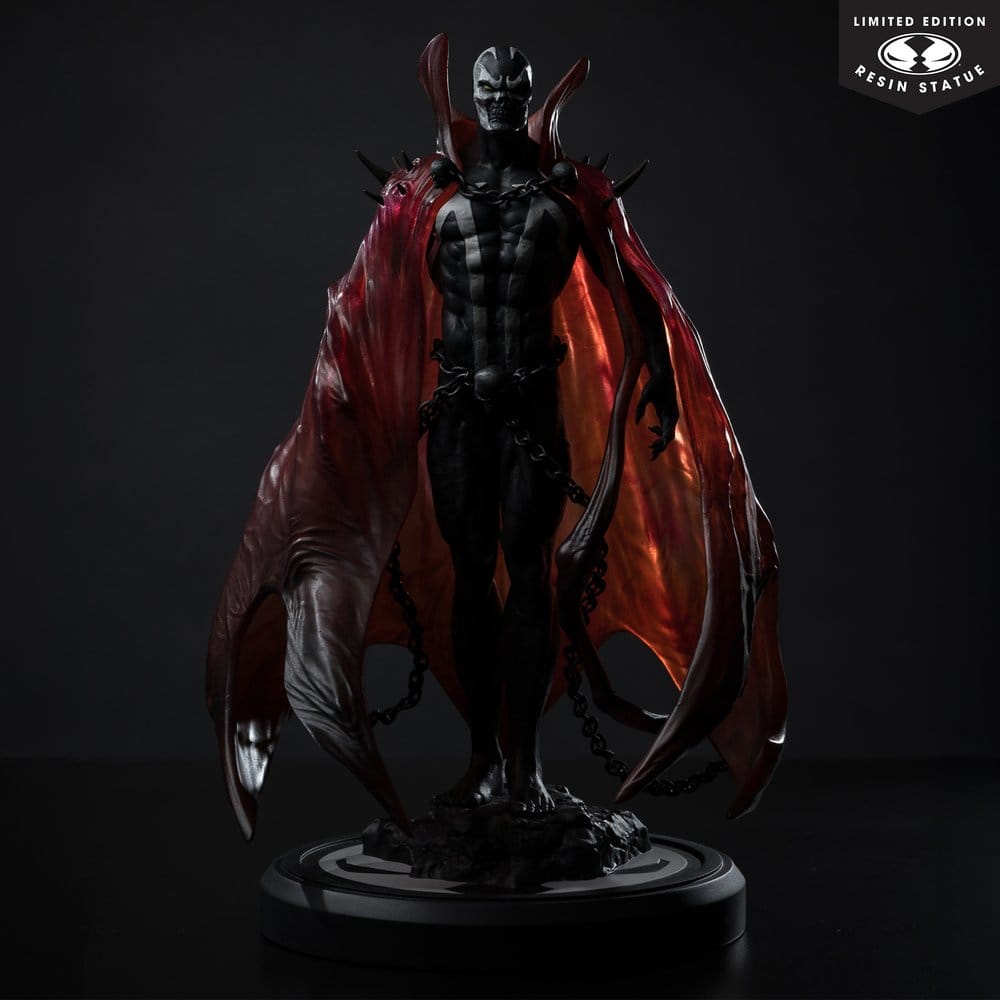 Spawn Black White &amp; Red All Over Statue 1/10 Spawn by Pupeteer Lee 23 cm