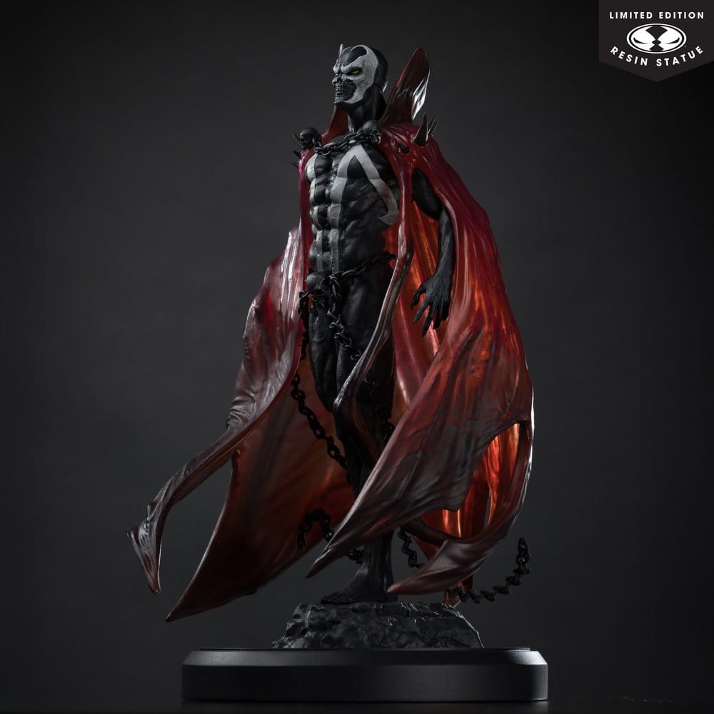 Spawn Black White &amp; Red All Over Statue 1/10 Spawn by Pupeteer Lee 23 cm
