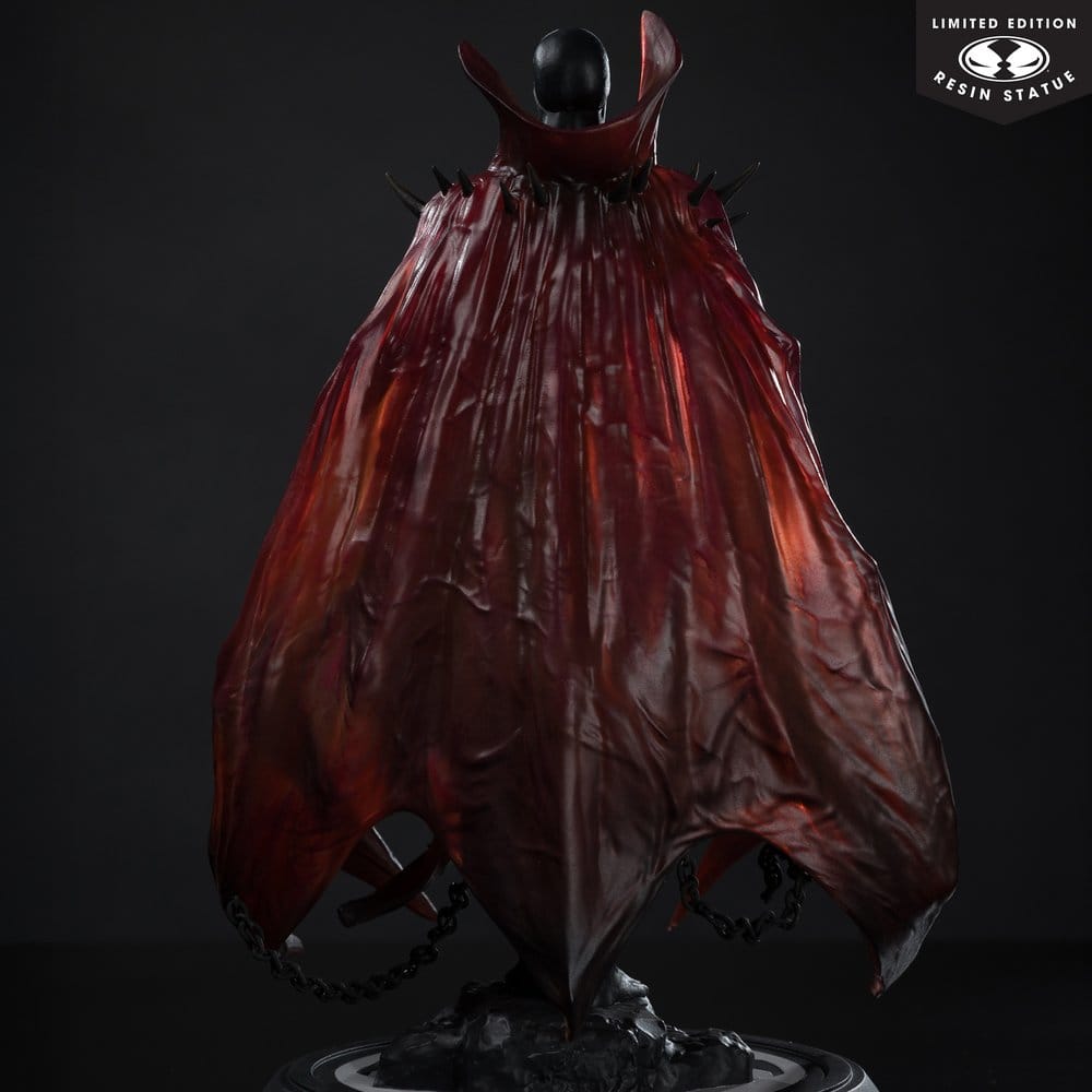 Spawn Black White & Red All Over Statue 1/10 Spawn by Pupeteer Lee 23 cm