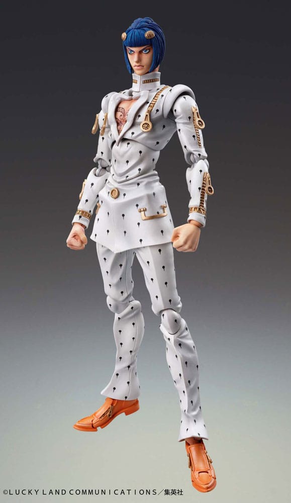 JoJo's Bizarre Adventure Part5 Golden Wind Action Figure Chozokado Bruno Bucciarati 15 cm (3rd-run)