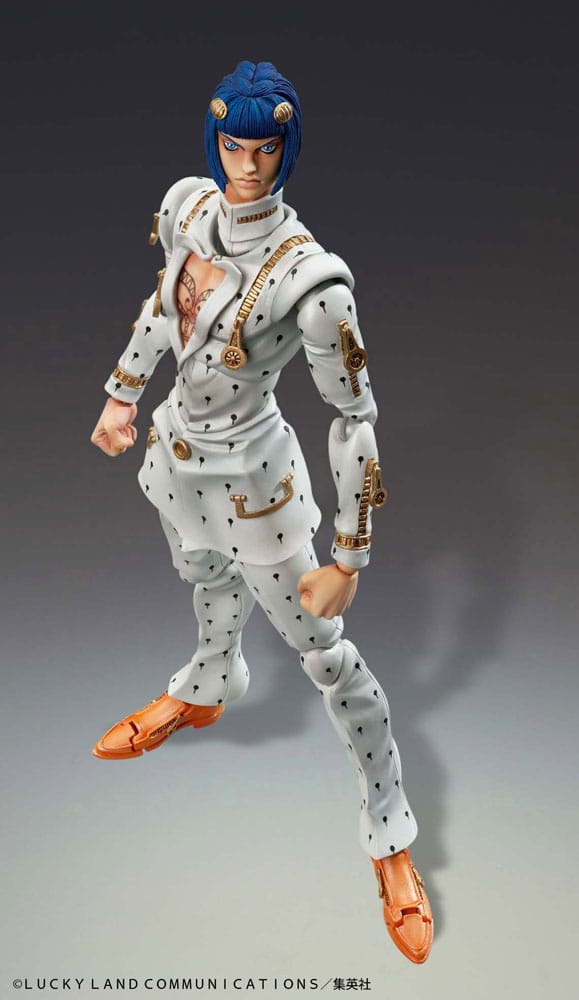 JoJo's Bizarre Adventure Part5 Golden Wind Action Figure Chozokado Bruno Bucciarati 15 cm (3rd-run)