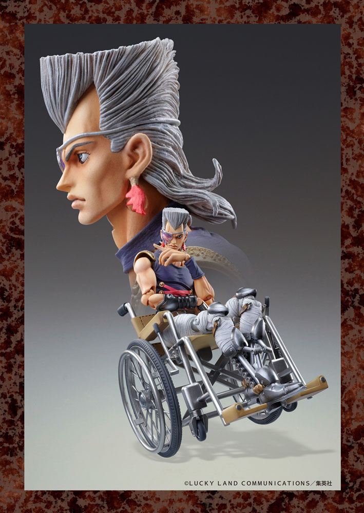 JoJo's Bizarre Adventure Part5 Super Action Action Figure Chozokado (J P Polnareff) 16 cm