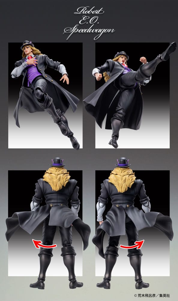 JoJo's Bizarre Adventure Part 1: Phantom Blood Action Figure Statue Chozokado Robert E. O. Speedwagon 17 cm