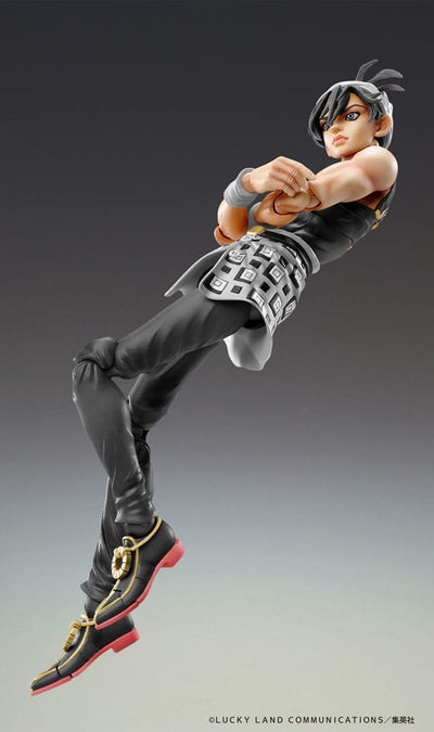 JoJo's Bizarre Adventure Part 5: Golden Wind Action Figure Chozokado (Narancio Ghirga &amp; As Ver. Black) 15 cm