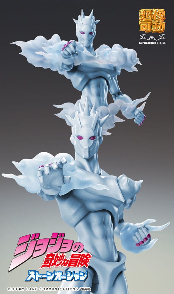 JoJo's Bizarre Adventure Part 6 Stone Ocean Super Action Action Figure Chozokado W·R 17 cm