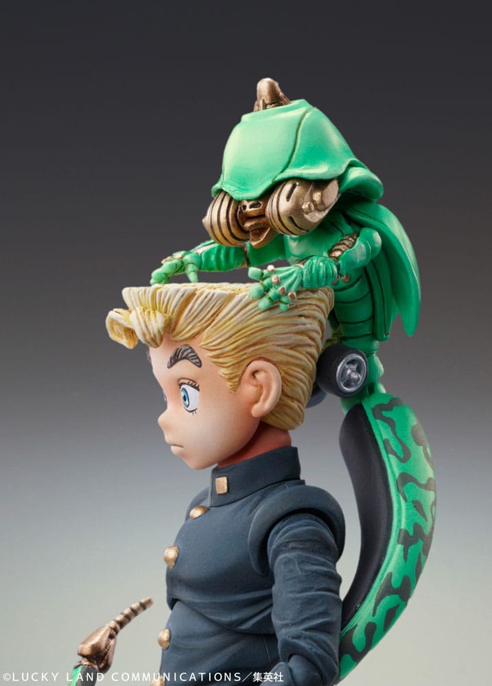 JoJo's Bizarre Adventure Part 4: Diamond is unbreakable Action Figure Statue Chozokado Koichi Hirose & Ec (Act 1) (re-run) 9 cm