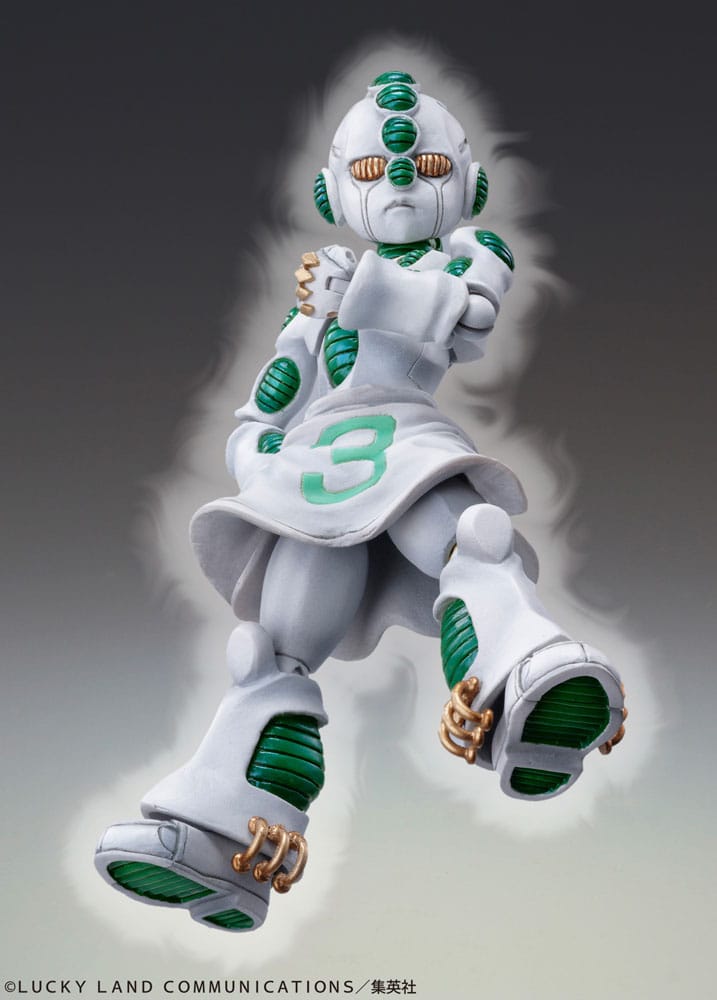 JoJo's Bizarre Adventure Part 4: Diamond is unbreakable Action Figure Statue Chozokado Ec (Act 2) & Ec (Act 3) (re-run) 8 cm