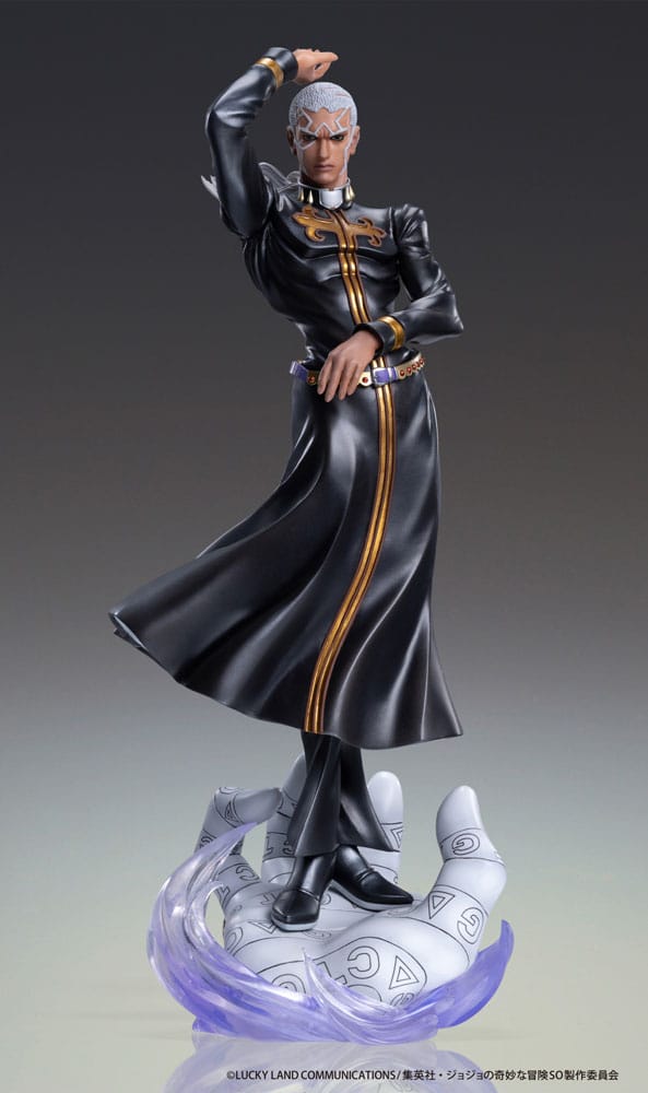 JoJo's Bizarre Adventure PVC Statue Chozo Art Collection Enrico Pucci 25 cm